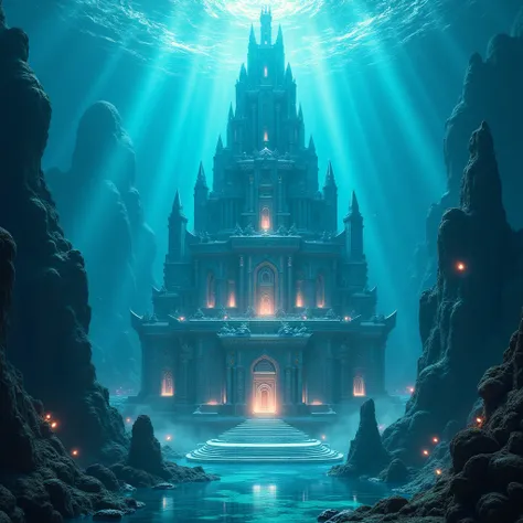 The mystical city Atlantis.