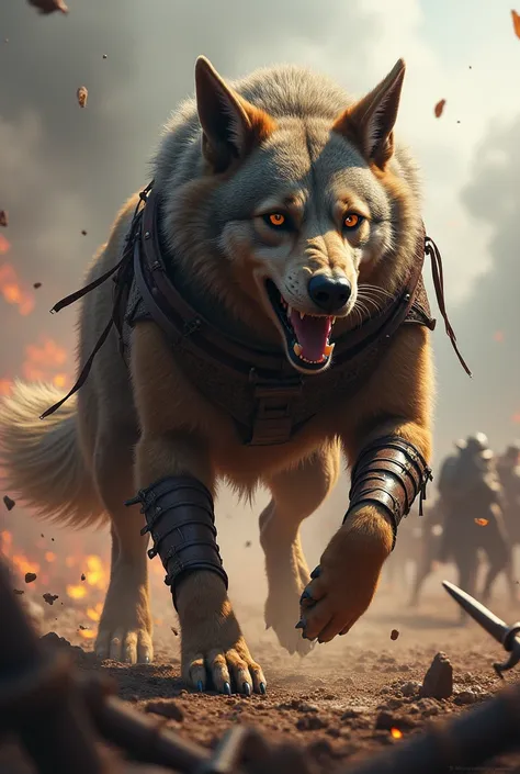 Battle dog