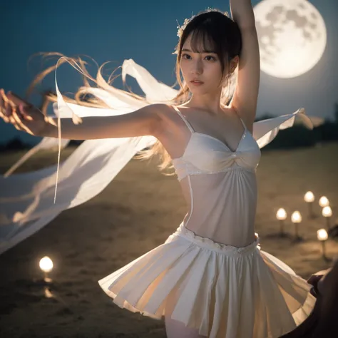 Lets dance under the moon thats too huge、Lets dance alone 、 nudes、 like a ballerina、preset、