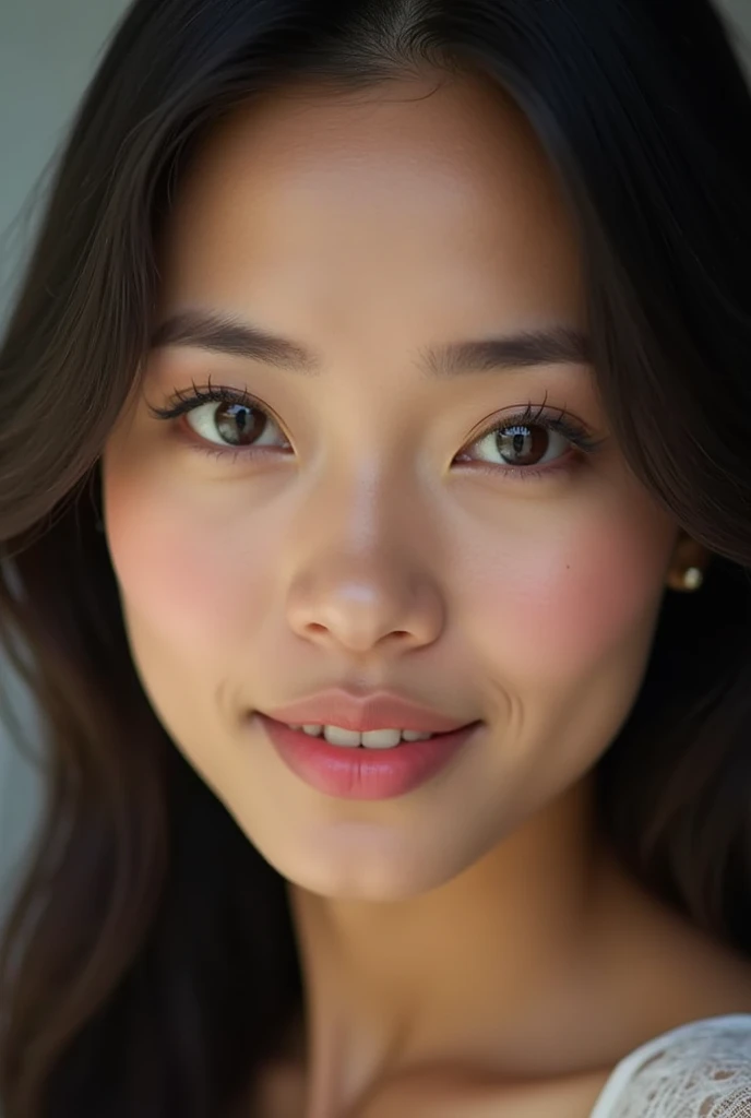 malaysian of malay descent, 1 woman, beautiful, close up, ultra HD, 8K, 58mm close up lens macro