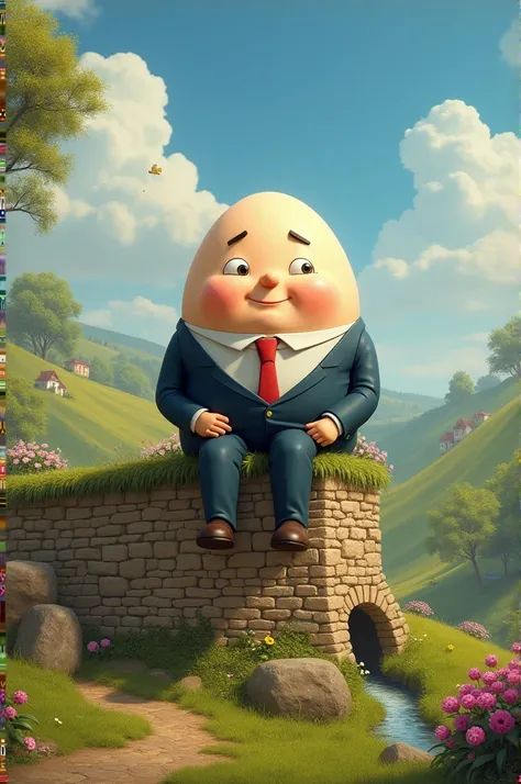 Humpty Dumpty sat on a wall