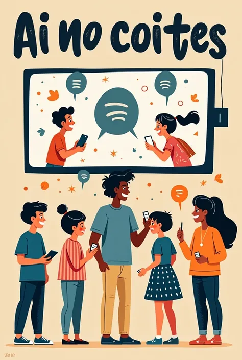 Creer une Affiche sympa pour jeunes ou il est tres visiblement expliquer quil est interdit damener  tablettes, ordinateurs et téléphone portables dans la salle television pour adolescents et enfants