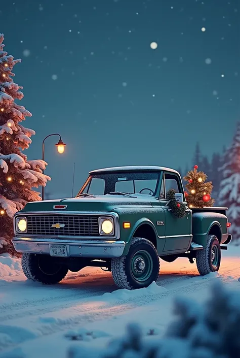 Chevrolet  k10 Christmas cool image 