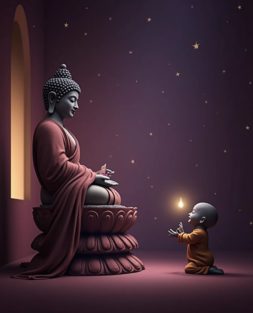 buddha and child