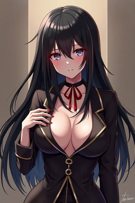 Create a hentai image of Albedo