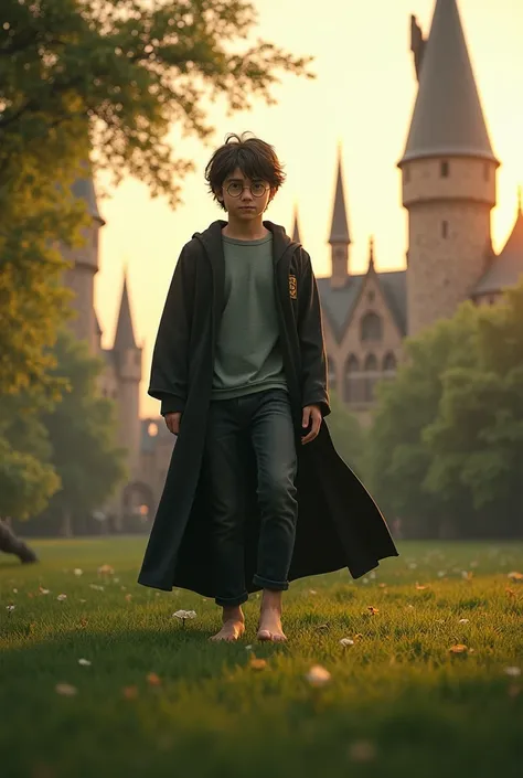 Harry potter barefoot