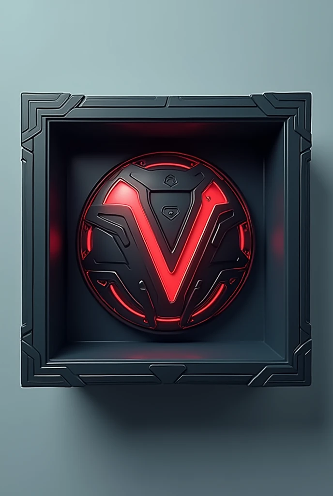 Emblem SV creatively enclosed in a box