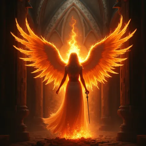  FIRE HAS NO SHADOW AND SO WHEN AN ANGEL BURNS INSIDE ,  PEOPLE AND DEMONS DONT SEE IT OUTSIDE, ITS WRITTEN IN THE CENTER:  fiery color ,  font in a very bold ,  in ,  under a gothic slope : bad  =Sirit =  BOY