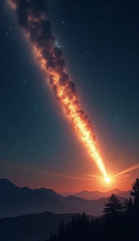 What theories circulate on social media about the meteor?
Write posts or debates that reflect public speculation.



High Resolution, Looking at viewer, 