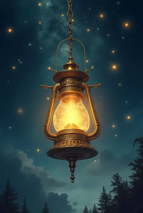 I want to give the picture about the title The Lantern of the Lost Stars and put the letter The Lantern of the Lost Stars