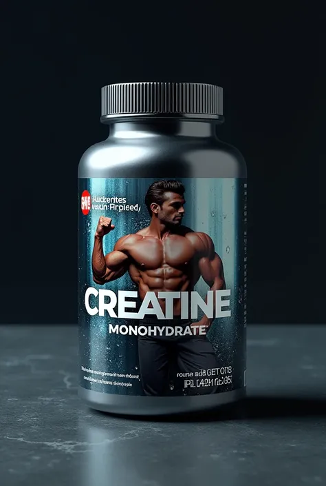 Way pro creatine monohydrate customize bottle packaging