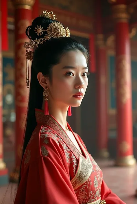  Make a video of the heroine of the Chinese royal woman starring in a movie