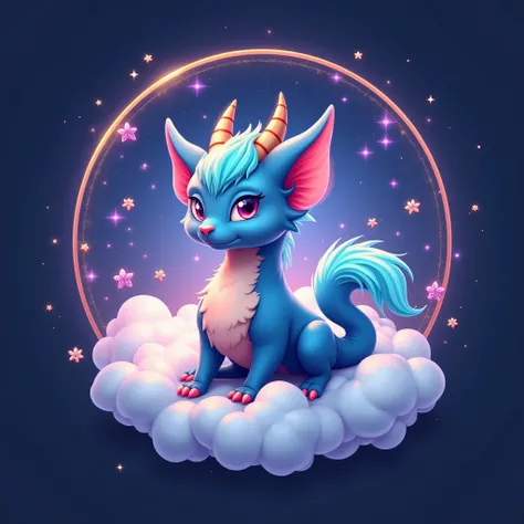 School badge, logo, fantasy, sky, stars Half cute, half cool