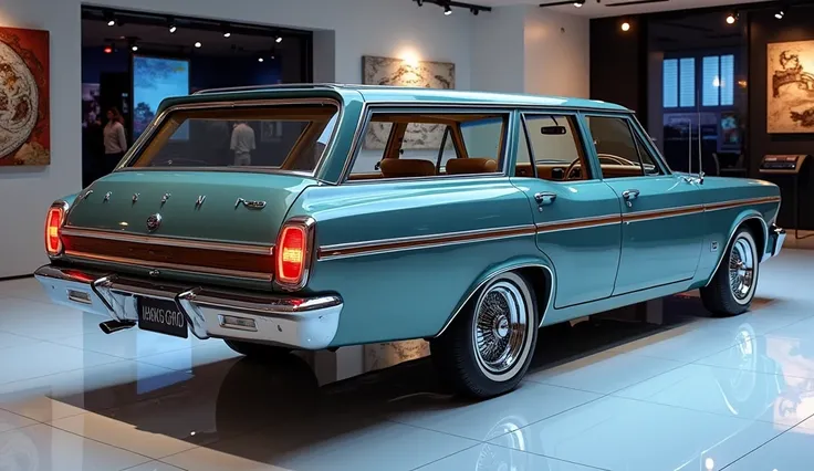 2025 Ford Parklane Wagon: The Ultimate Retro-Modern Family Cruiser parking showroom backside interior interior