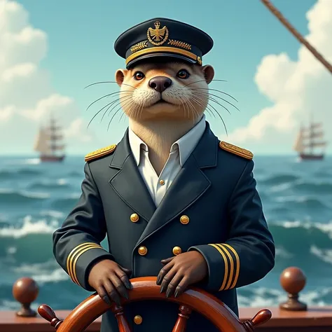 Otter,Captain&#39;s uniform