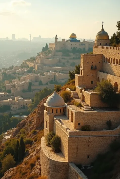 Jerusalem mount zion landscape photograph