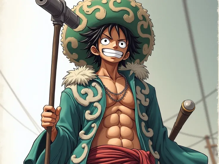 Make me a one piece character