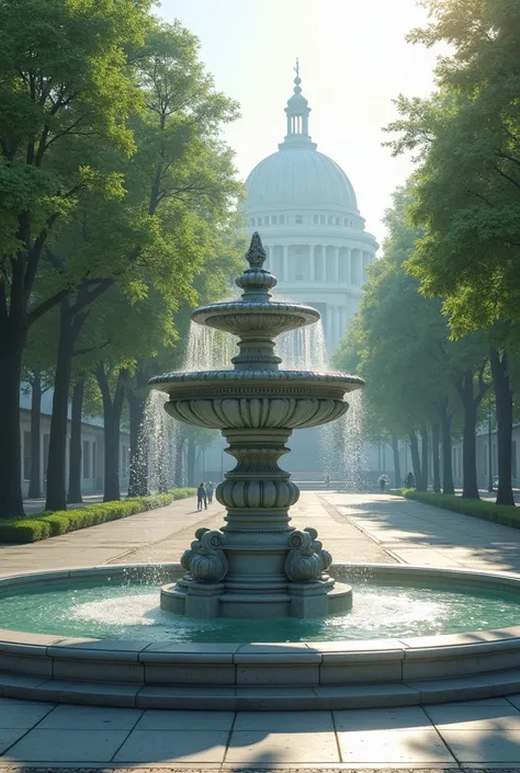 water missing fountain