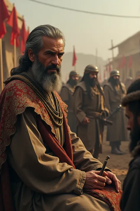 Salahuddin is shown back in his camp, tending to the wounded and holding a council with his advisors. The environment is somber yet hopeful, as he emphasizes the lessons learned from defeat. The scene transitions to Salahuddin overseeing his army’s rigorou...