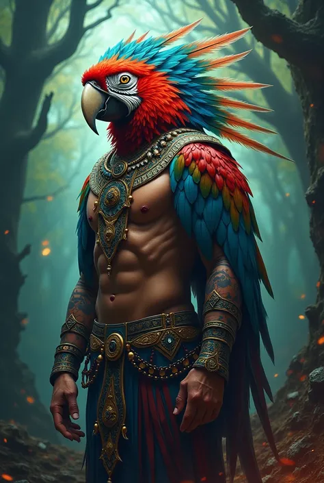 Macaw headed Indian