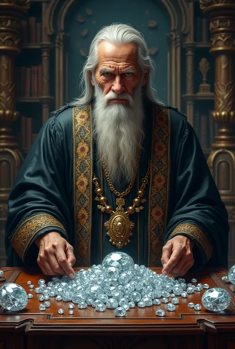 Priest Selling Diamonds