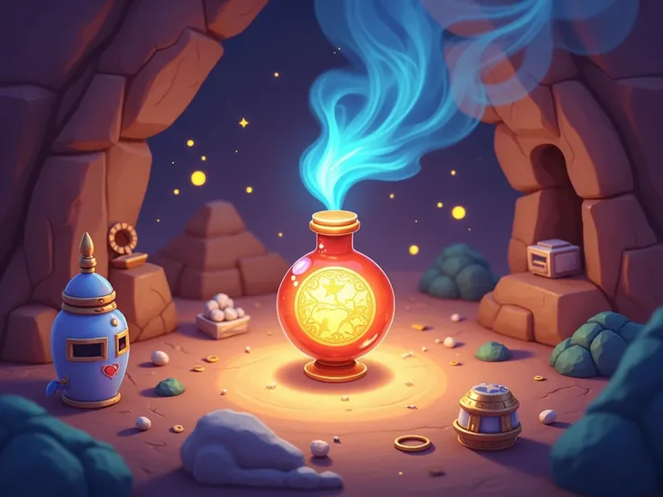 generate a video of Core Gameplay
Meeting Spark:
ren meet Spark by tapping on the Enchanted Mirror Ball, which magically awakens the genie. They name Spark and begin their journey in the starting realm—the mystical place where Spark’s bottle was discovered...