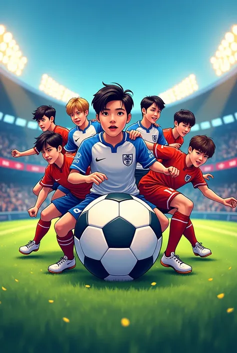 Logo de fútbol  ⚽ BTS