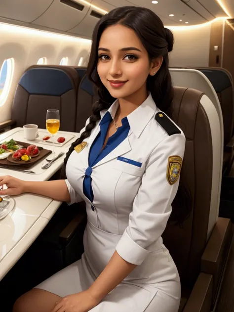 Flight Attendant Jasmine Patel
Role: Cabin Crew
Age: 29
Background: With a background in hospitality and culinary arts, Jasmine joined the crew to showcase her passion for personalized service.
Personality: Energetic, creative, and always willing to go the...