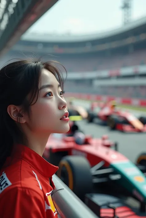 Korean girl see Formula 1