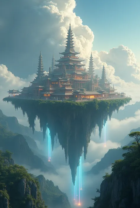 Korean city in the skies where the gods reign