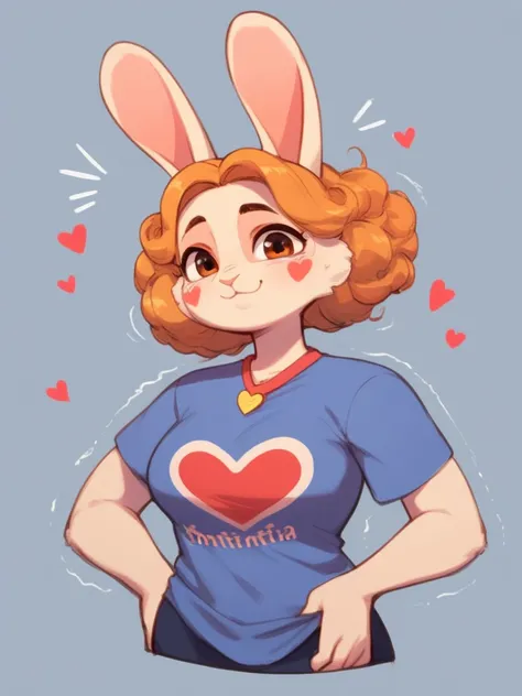 bend over , cartoon furry rabbit , A big sister , heart is beating fast , baggy T-shirt , pantie
, erotica , (shaking hip , motion blur)
, Mature , Euphoria , (coquettish) , (bold action) , fabulous , sensational , Feminine , cute face , looking viewer