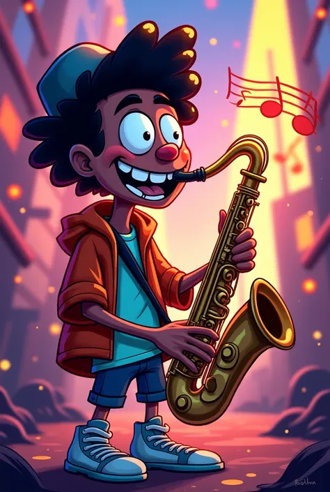 Saxophone toon rap
