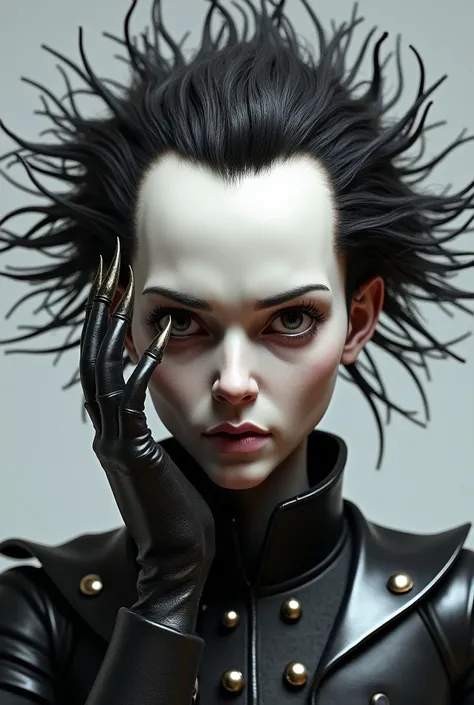 Edward scissor hands, 3D Rendering, head,  3D Rendering, 