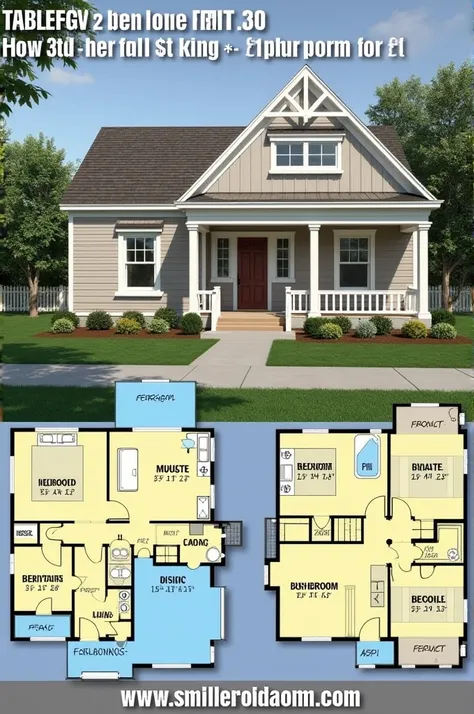 Create me design of a 12 x 12 house with 4 bedrooms and a living room 