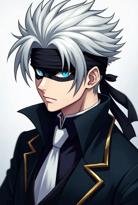 The character stands out for his tall stature, white, stylishly styled hair, and expensive black clothes. His main highlight is his piercing blue eyes, which are an expression of one of his clans abilities. Gojo Satoru is forced to hide them, so he wears a...