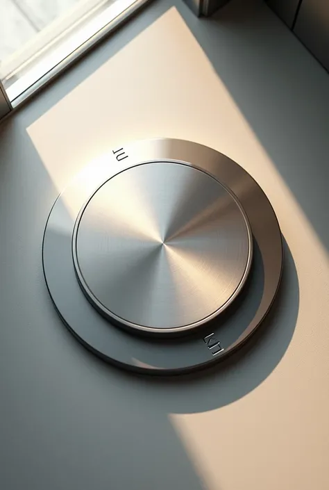 Top view of a floor button