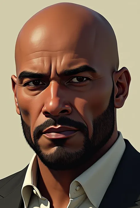 Most real character Lester from GTA 5 but with brown skin color and without a beard
