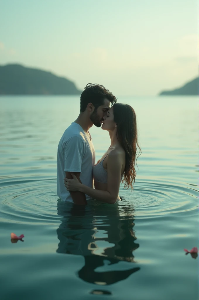 Couple in the water