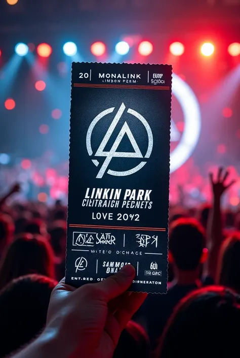 Linkin Park concert ticket 