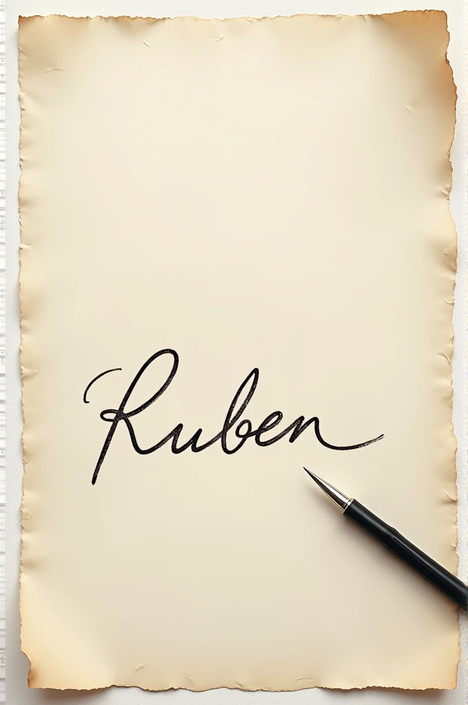 A paper with Rubens mark