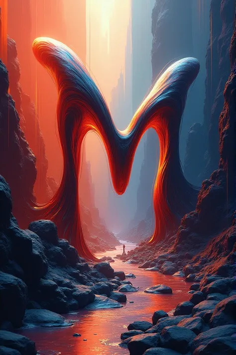 Make stunning art with the letter M...cool designs backgrounds and shit