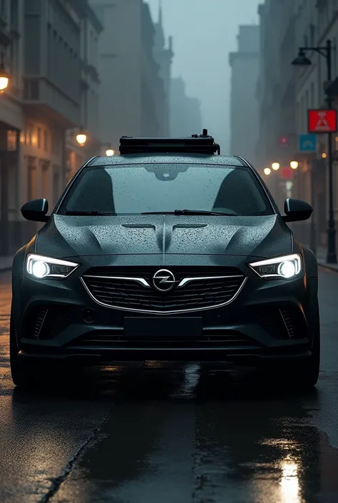 Opel insignia a black military