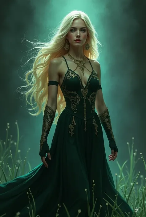 Kessia  " The Night Singer "
Role:  Artist and source of information
Description : Kessia  es una mujer enigmática,  with long blond hair and bright green eyes .  She usually wears elegant clothes ,  with a long skirt that moves to the rhythm of her dance ...