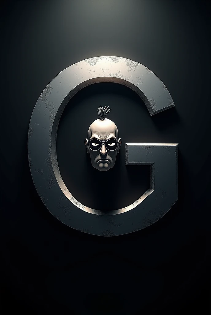 Take the Gru logo from my favorite villain and change the shape of the letter g and change it to an S but keep the original style 