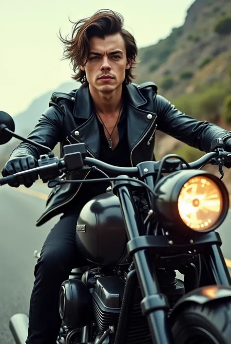 Harry styles en moto 