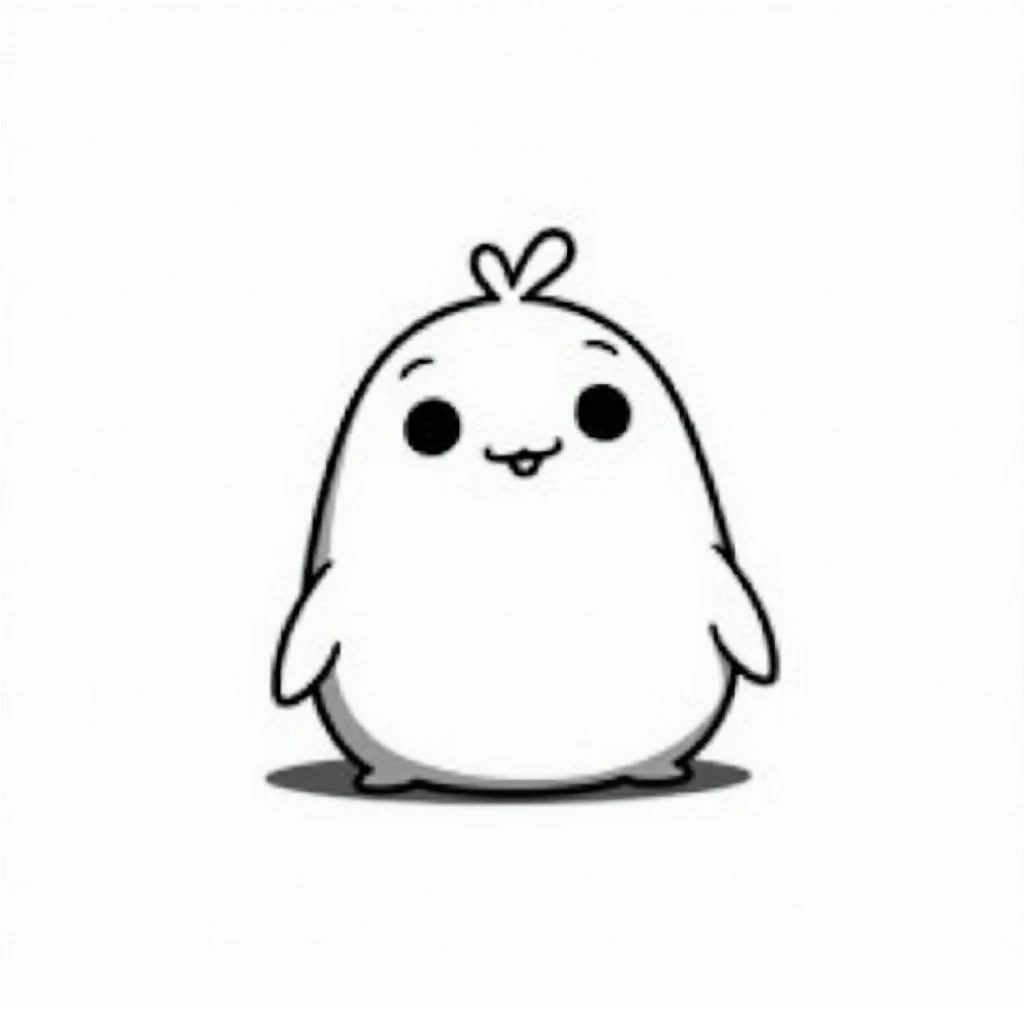  is written the same as the reference image but in black and white and without leftovers, And that the name Pou 