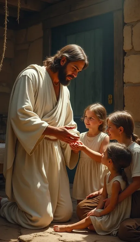 Do Jesus taking care of a family