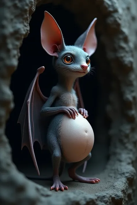 Pregnant bat 