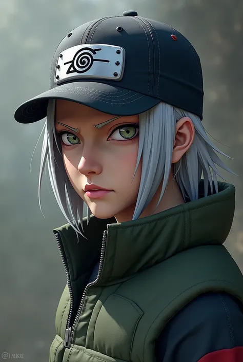 Kakashi with a back cap