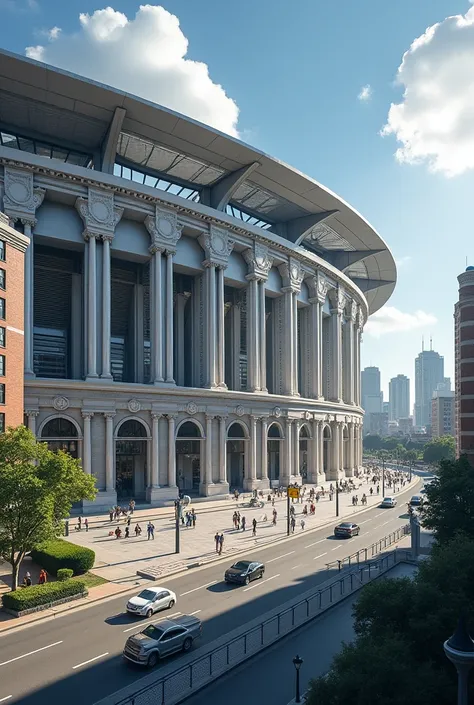 The most monumental stadium with a roof